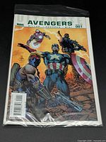 Front cover of Ultimate Avengers #1 in sleeve
