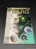 Front cover displaying title, issue number, Knightfall and Two-Face artwork