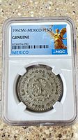 Front of NGC slab displaying coin obverse and label information