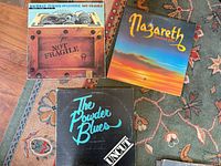 Group shot of all three LP covers