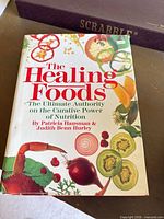 Front cover of The Healing Foods book