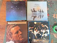 Group shot of all four LP covers