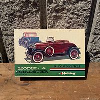 Front of Hubley Model A Roadster box