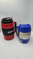 Bubba Keg and Igloo jugs side by side