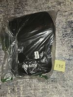 Cushion sealed in clear bag showing Auvon logo