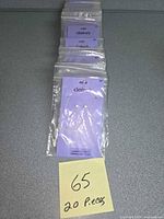 Stack of 20 sealed Claire's jewelry sets with lot note