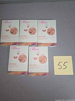 Five sealed boxes of Good Molecules pimple patches