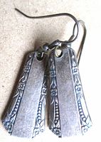 Front view showing floral pattern and overall shape