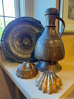 Ewer, hanging basin, two molds grouped together