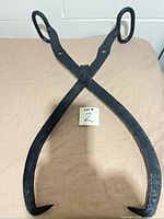 Ice tongs full view folded