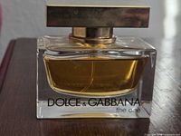 Front view of full Dolce & Gabbana The One bottle