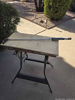 Full view of Ping putter on table