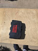 Closed Porter Cable case top view
