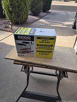 Sealed Ridgid VF3500 filter value pack on table