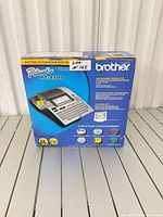 Front of retail box showing model and features
