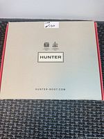 Closed Hunter shoe box top view