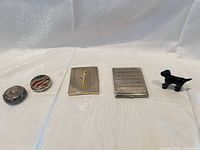 Group shot of all five items lined left to right