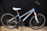 Full left side view of Norco mountain bike