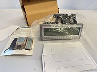 Expansion module in plastic with bracket, manual, template sheet and box