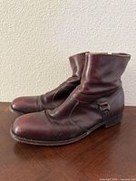 left side profile of both boots