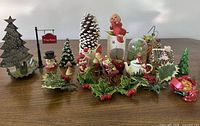 Full group shot of all Christmas items