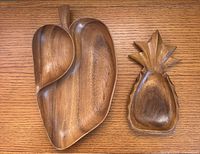 Both trays side by side on wooden surface