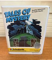 Front of clamshell case showing title and artwork