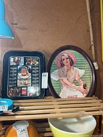 Both trays displayed side by side on shelf