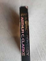 Spine of hardcover showing title and author