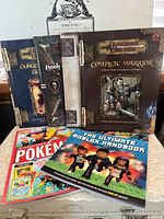 Group shot showing all five books front covers
