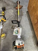 Full view of STIHL FS 38 trimmer with line spool accessory
