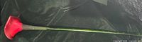 Full length of glass calla lily