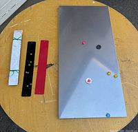 Board with all accessories visible