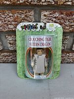 Front view of sealed Li Mu Bai Minimates figure on blister card