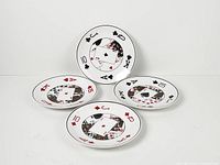 All four plates displayed together