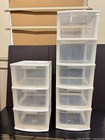 Both drawer units side by side