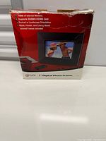 Front of retail box showing product details