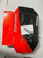 Closed box showing Chassis Parts Control Arm Kits branding