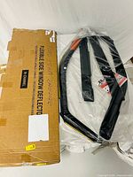 Box labeled Flexible Side Window Deflector, handwritten Ford Escape 2020–2025