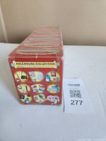 Side view of master pack with eight sealed boxes