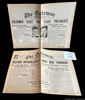 Front pages of both 1934 issues displayed side by side