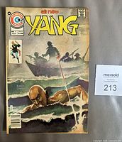 Front cover showing title, issue number, price, artwork
