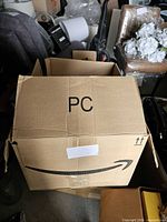 sealed Amazon box exterior