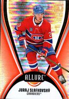 Juraj Slafkovsky Orange Slice #26 2025 Upper Deck Allure trading card front
