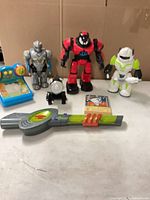 Group shot of all seven items