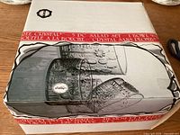 Box showing branding and product image