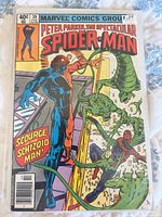 Full front cover of the comic sealed in bag