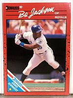 Front of 1990 Donruss Bo Jackson Grand Slammers #12 card