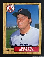 Front view showing player image, card design, team logo, card number absent on front