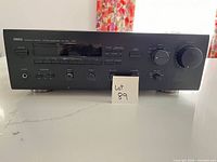 Front view showing entire Yamaha RX-550 receiver